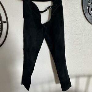 Barnstable Riding Genuine Suede Leather Chaps SZ S